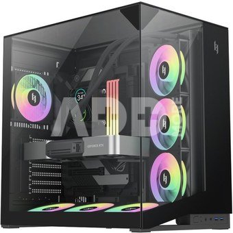 Gamemax Case | NEX C56 VC BK | ATX