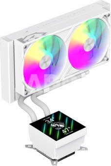 GLACIER 240 LCD WH Liquid Cooler White
