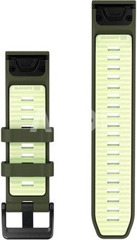 Garmin kellarihm QuickFit 22mm fenix 9 Pro, olive drab/citron