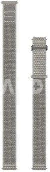 Garmin watch strap Quick Release ComfortFit Fabric 18mm, light sand/french grey