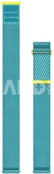 Garmin watch strap Quick Release ComfortFit Fabric 22mm, turquoise