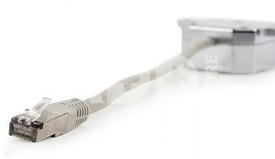 Gembird Adapter rozdzielacz LAN RJ-45/2XRJ-45 FTP
