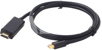 Gembird Cable Mini DisplayPort to HDMI 1.8 m, Black, HDMI, Mini DisplayPort