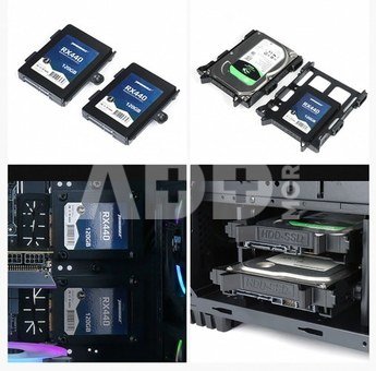 Gembird Computer Case Midi Tower Fornax K500 ATX