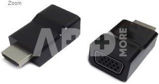 Gembird HDMI to VGA adapter, single port