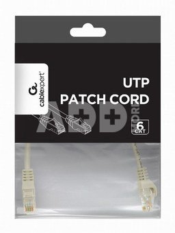 Gembird Patch cord cat.6 copper UTP 1.5m grey