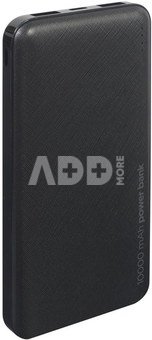 Gembird | PB10-02 | Power Bank | 10000 mAh | 2 x USB-AF | Black
