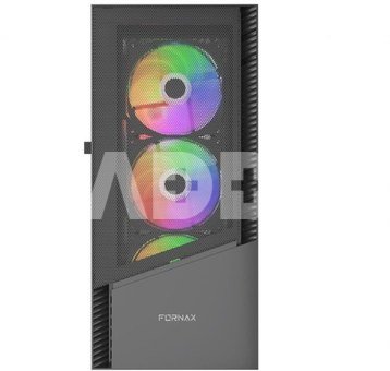 Gembird PC Case Midi Tower Fornax 4300 ATX black