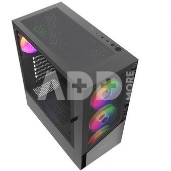 Gembird PC Case Midi Tower Fornax 4300 ATX black