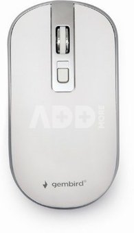 Gembird Wireless Optical mouse MUSW-4B-05 USB, White