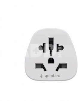 Gembird A-AC-EUMINTF World to EU power adapter plug, 15 A | Gembird