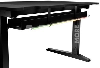 Genesis Gaming Desk | Holm 120 Modular | Black