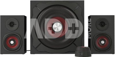 GENESIS Helium 610BT Computer Speakers, Wired, Bluetooth, Black