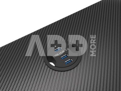 Genesis Holm 200 RGB Gaming Desk, Black