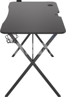 Genesis Holm 200 RGB Gaming Desk, Black