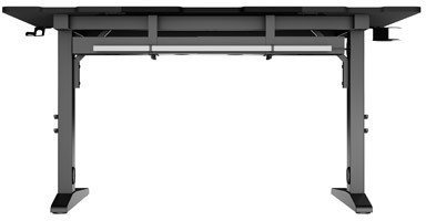 Genesis | Modular Gaming Desk | Holm 140 RGB | Anthracite Black
