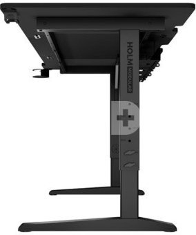 Genesis | Modular Gaming Desk | Holm 180 RGB | Anthracite Black