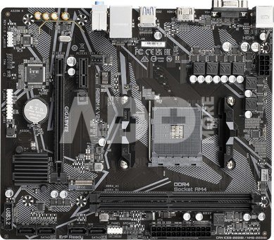 Gigabyte A520M K V2 1.0 M/B Processor family AMD, Processor socket AM4, DDR4 DIMM, Memory slots 2, Supported hard disk drive interfaces  SATA, M.2, Number of SATA connectors 4, Chipset AMD A520, Micro ATX