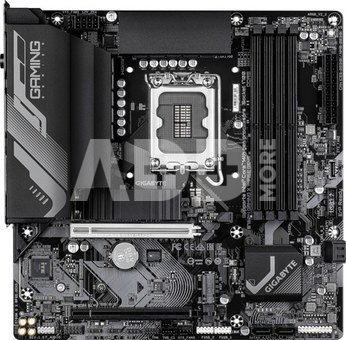 Gigabyte B760M GAMING X WIFI6E GEN5 | Processor family Intel | Processor socket LGA1700 | DDR5 | Supported hard disk drive interfaces SATA, M.2 | Number of SATA connectors 4