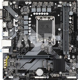 Gigabyte B760M H DDR4 1.0 M/B Processor family Intel, Processor socket LGA1700, DDR4 DIMM, Memory slots 2, Supported hard disk drive interfaces  SATA, M.2, Number of SATA connectors 4, Chipset Intel B760 Express, Micro ATX