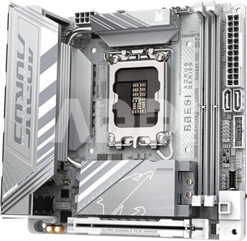 Gigabyte B860I AORUS PRO ICE | Processor family Intel | Processor socket LGA1851 | DDR5 | Supported hard disk drive interfaces SATA, M.2 | Number of SATA connectors 2