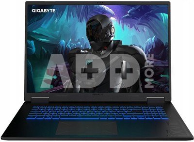 Gigabyte GAMING A18 3VHK3EEC94SH | Black | 18 " | IPS | WQXGA | 2560 x 1600 pixels | AMD Ryzen 7 | 260 | 16 GB | Solid-state drive capacity 1000 GB | NVIDIA GeForce RTX 5060 | 8 GB | Windows 11 Home | Keyboard language English | Keyboard backlit | Warranty 24 month(s)