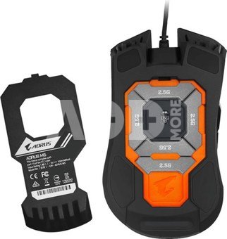 Gigabyte USB Mouse AORUS M5 wired, Black