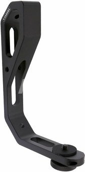 Caruba Gimbal L bracket with 3 hot shoe mount+1/4 Screw