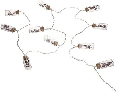 Girlianda 10 LED lempučių 1,65 m su gėlytėmis Atmosphera 186371A
