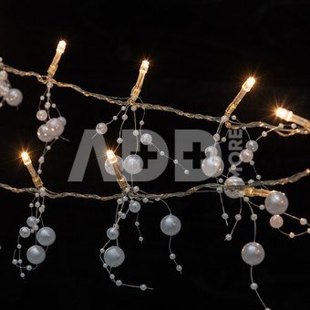 Girlianda 20 LED lempučių 2 m šiltai balta 3xAA baterijos Finnlumor 213549