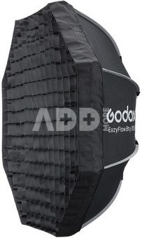 Godox EazyFlow Foldable Beauty Dish 85 Bowens (Black & Silver)