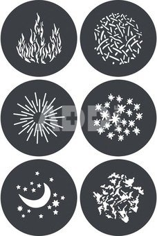 Godox GP GS1 GOBO Set for MG1200Bi