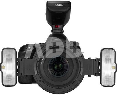 Godox Macro Ring Flash Two Light Kit MF 12