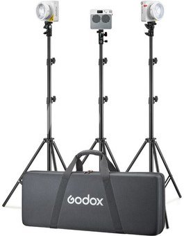 Godox ML100BI KIT3 Portable LED Light KIT (WithV mount Holding Handle)