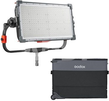 Godox P1200R Hard P8 K1 KNOWLED RGB Panel Light Waterproof with 8 Pixels and Carry Bag