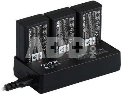 Godox VC26T Multi-Battery Charger for VB26