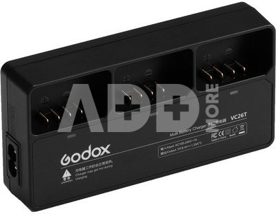 Godox VC26T Multi-Battery Charger for VB26