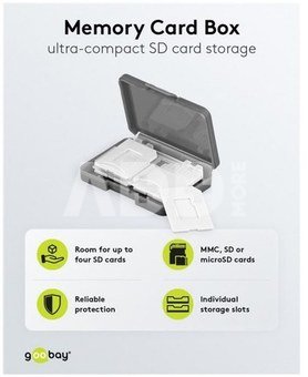 Goobay memory card box