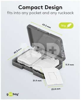 Goobay memory card box