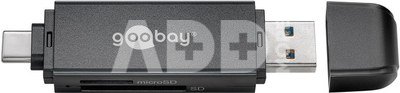Goobay memory card reader 2in1 microSD/SD USB 3.0/USB-C