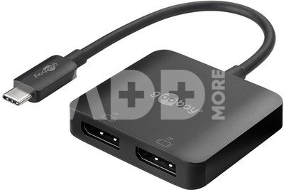 Goobay USB-C Adapter to 2x DisplayPort | 60171