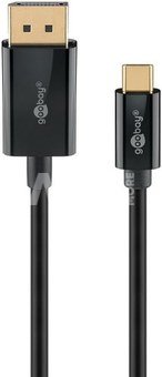 Goobay USB-C to DisplayPort Cable 4K at 60 Hz, 1 m | 75704