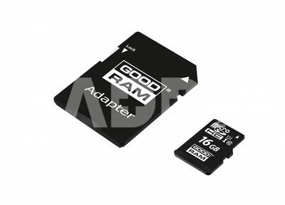 GOODRAM microSDHC 16GB Class 10 UHS-I + adapter