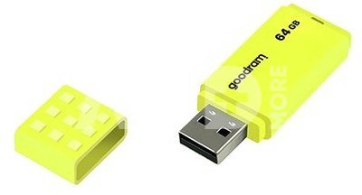 GOODRAM UME2 USB 2.0 64GB Yellow