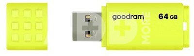 GOODRAM UME2 USB 2.0 64GB Yellow