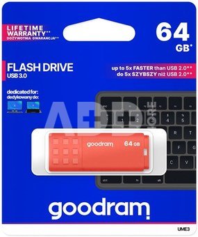 GOODRAM UME3 USB 3.0 64GB Orange