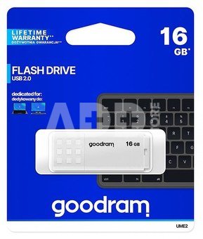 GOODRAM UME2 USB 2.0 16GB White