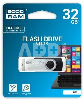 GOODRAM UTS2 USB 2.0 32GB Black
