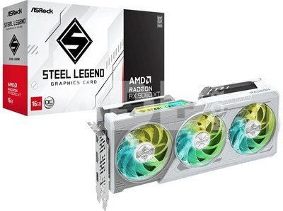 Graphics Card|ASROCK|AMD|Radeon RX 9060 XT|16 GB|GDDR6|128 bit|PCI Express x16 5.0|Active|RX9060XTSL16GO