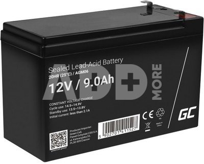 Green Cell akumulator AGM 12V 9Ah